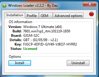 Download windows loader v2.2.2