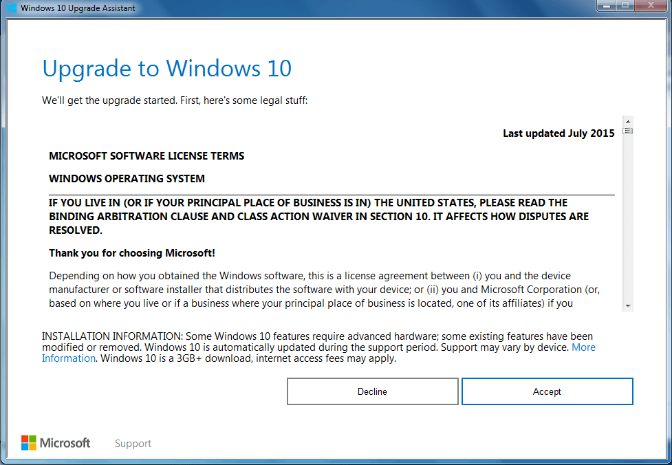 Nâng cấp miễn phí lên Windows 10