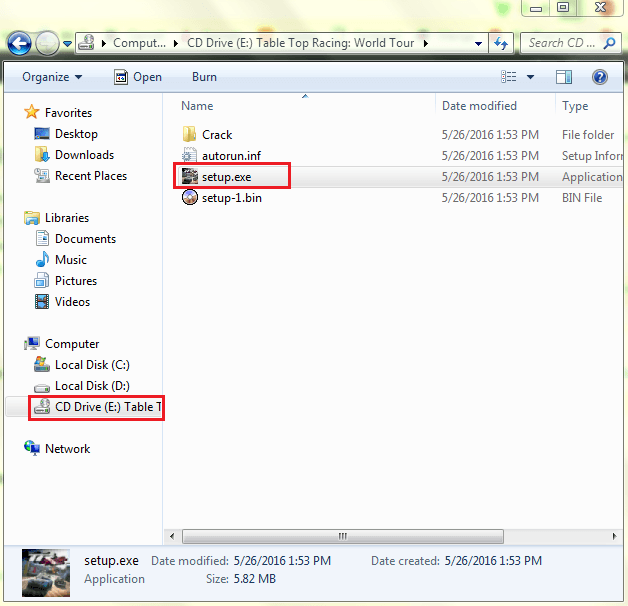 KÍch đúp vào file setup.exe để bắt đầu chạy chương trình cài đặt