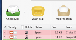 Mailwasher Pro phần mềm chống thư rác tốt nhất