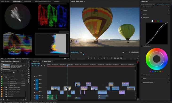 Phần mềm dựng phim Adobe Premiere Pro CC 2017.1